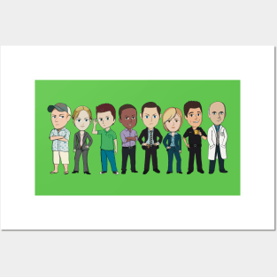 Team Psych Chibi Posters and Art